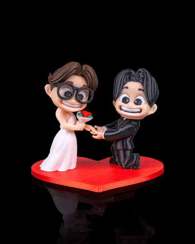 Marry Me Cake Topper