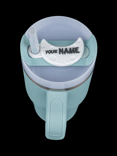 Personalized Straw Name Tags