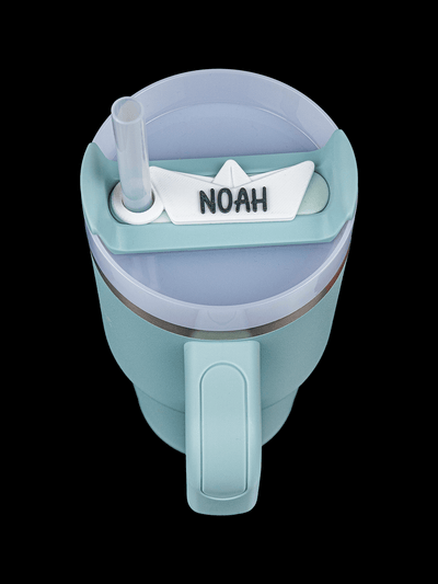 Personalized Straw Name Tags