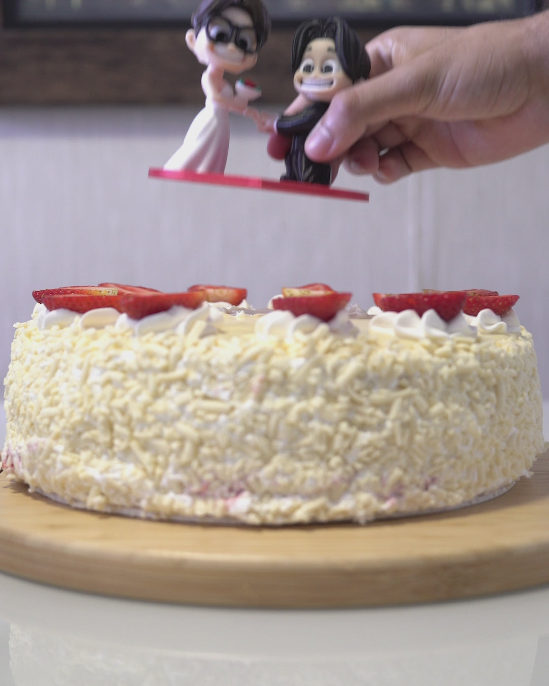 Load video: Marry Me Cake Topper